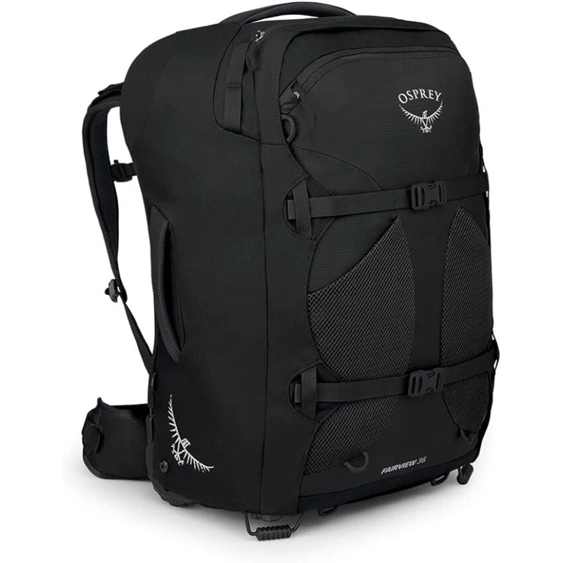 Osprey Women's Fairview Wheeled Travel Pack 36L in Black