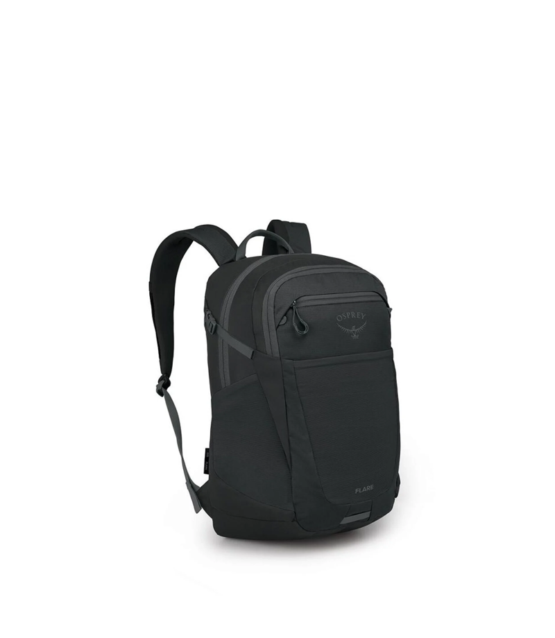 Osprey Flare 27 Daypack in Black and Coal Grey