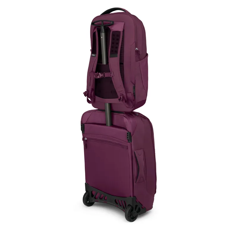 Osprey Ozone Laptop Travel Backpack in Moody Burgundy-3