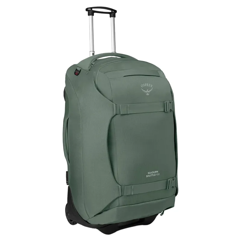 Osprey Sojourn Shuttle Wheeled Duffel 30'' 100L in Koseret Green