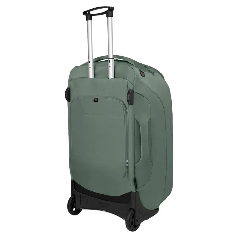 Osprey Sojourn Shuttle Wheeled Duffel 30'' 100L in Koseret Green-1