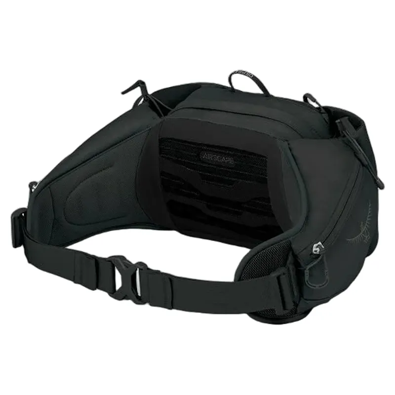 Osprey Talon 6 Lumbar Pack in Black/Coal Grey-1