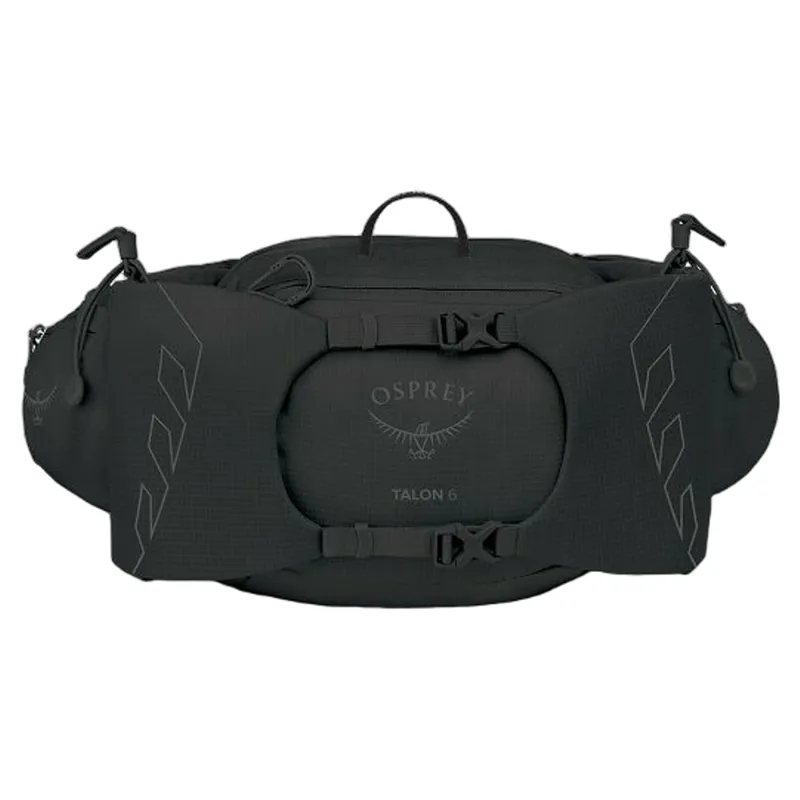Osprey Talon 6 Lumbar Pack in Black/Coal Grey-2