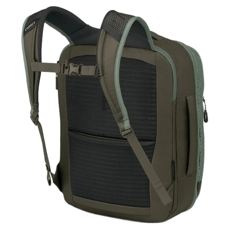 Osprey Transporter Expandable Travel Pack 26+6L in Pine Leaf/Earl Grey-1