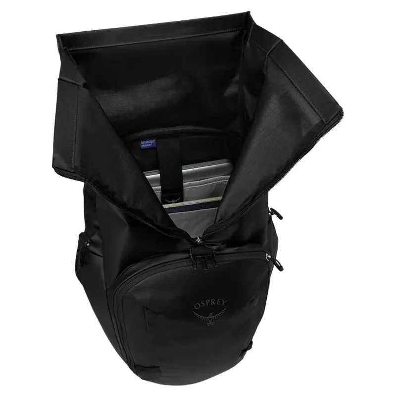 Osprey Transporter Roll Top in Black-2