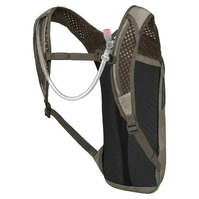 Osprey Berm 4 Bike Hydration Pack in Pediment Grey Dust Print-1