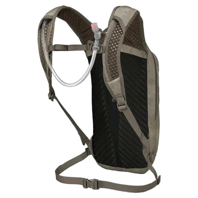 Osprey Berm 8 Bike Hydration Pack in Pediment Grey Dust Print-1