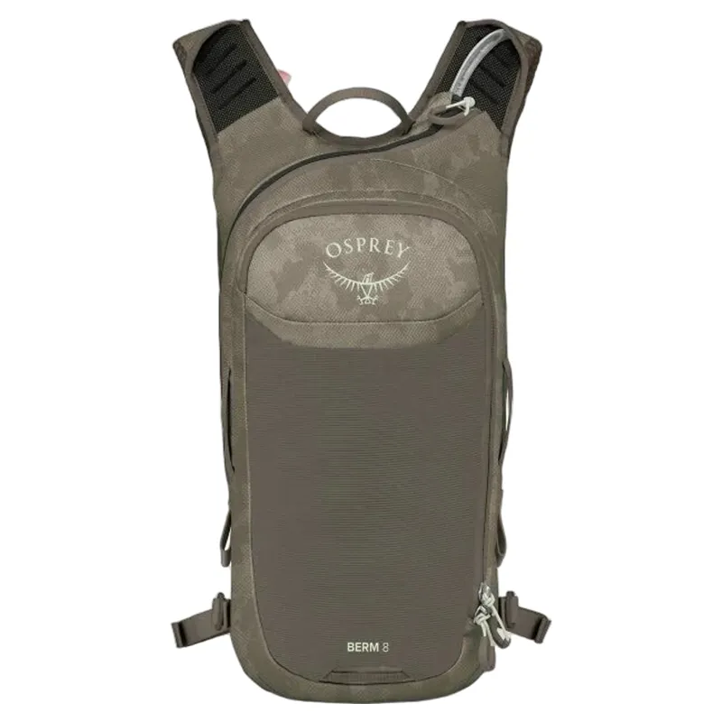 Osprey Berm 8 Bike Hydration Pack in Pediment Grey Dust Print-2