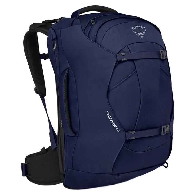 Osprey Women's Fairview 40 Travel Pack in Night Jungle Blue