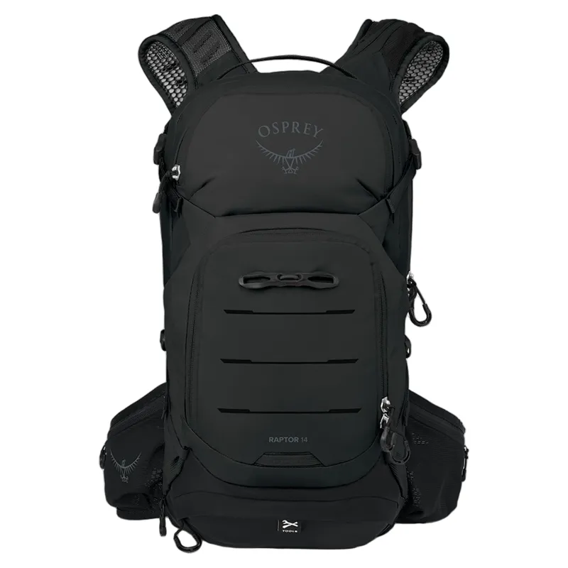 Osprey Raptor 14 Hydration Pack in Black-2