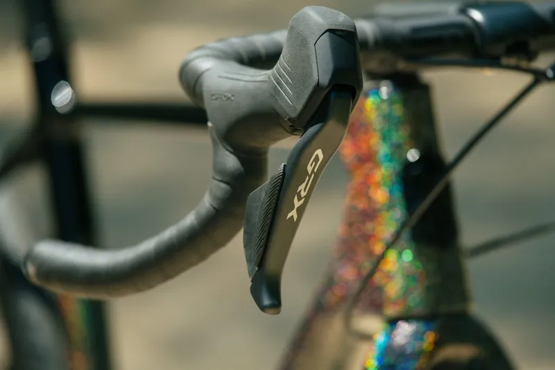 Otso Waheela C Special Edition GRX Gravel Bike in Rainbow Sparkles-7