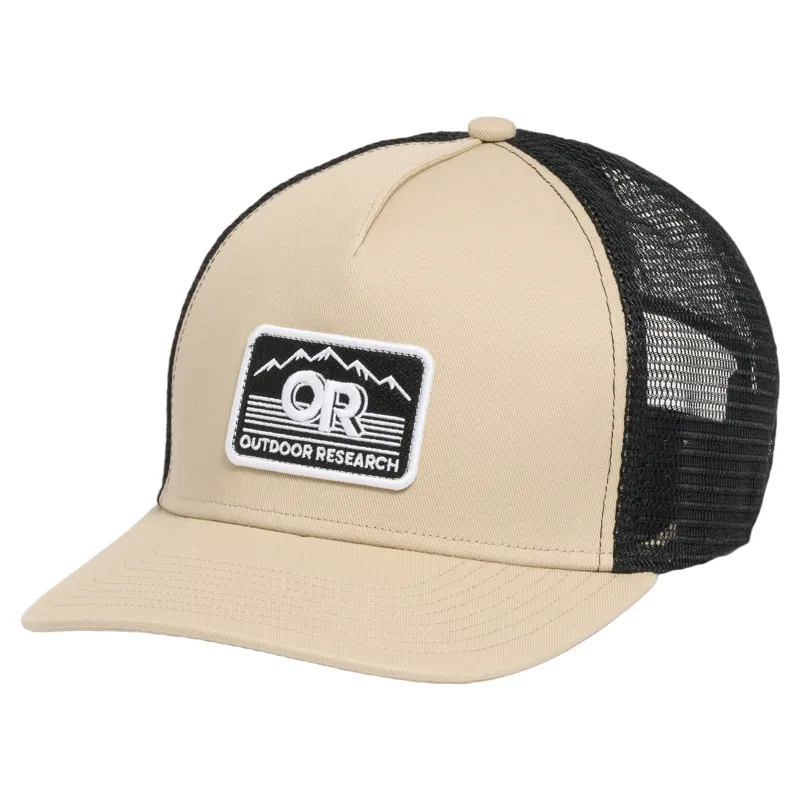 Outdoor Research Advocate Trucker Hi Pro Cap in Pro Khaki
