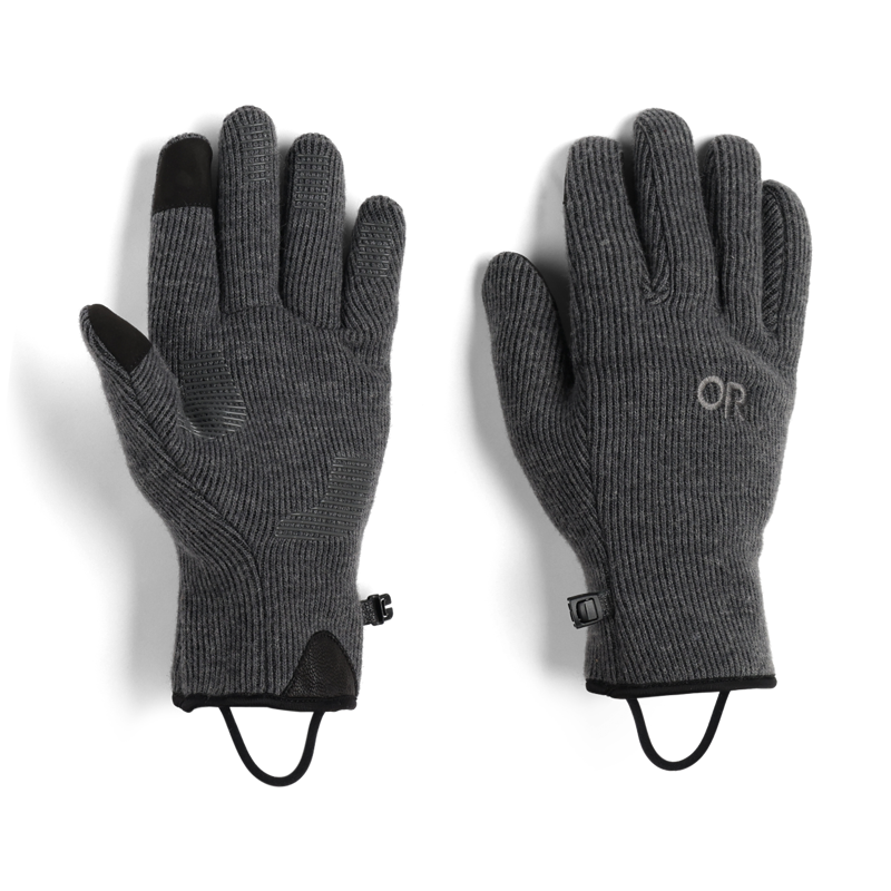 Outdoor Research Flurry Sensor Gloves in Charcoal