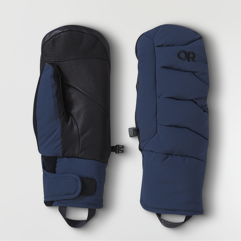 Outdoor Research Stormbound Sensor Mitts in Naval Blue