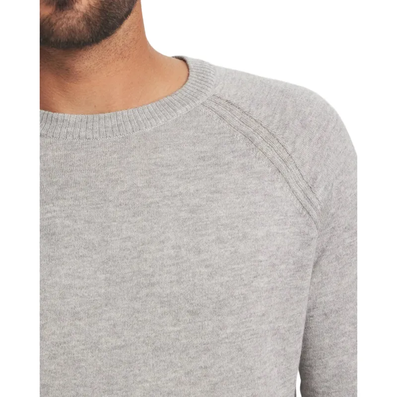 Paka Ultralight Crew in Ice Heather Grey-3