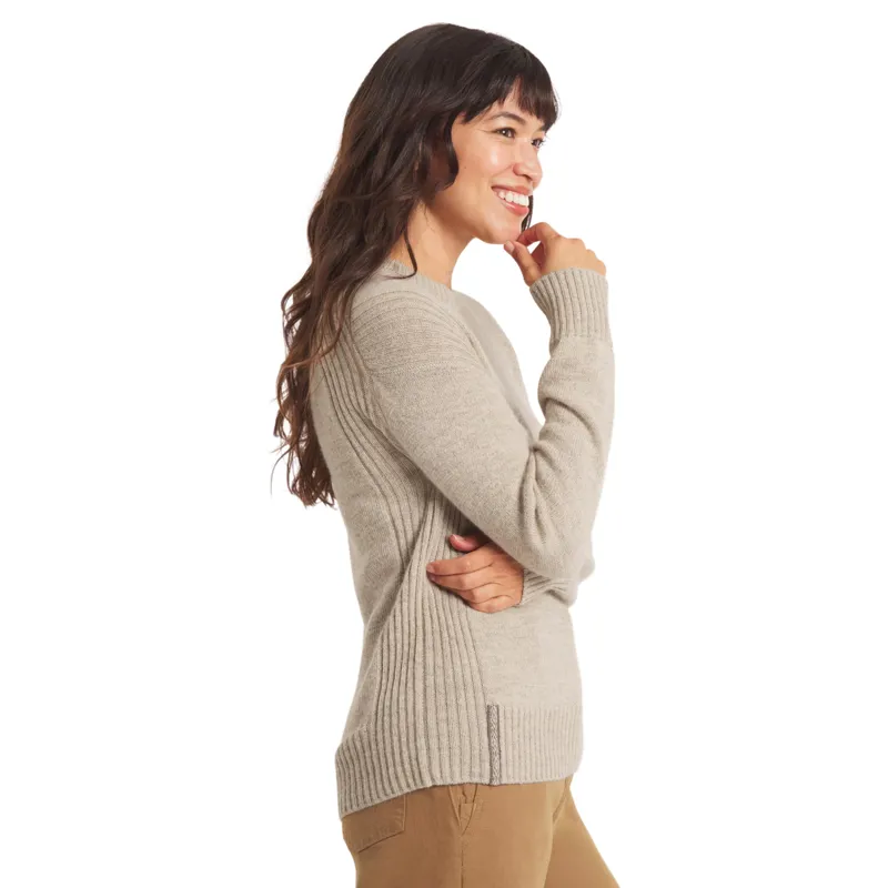 Paka Women's Original Crew in Pebble-2