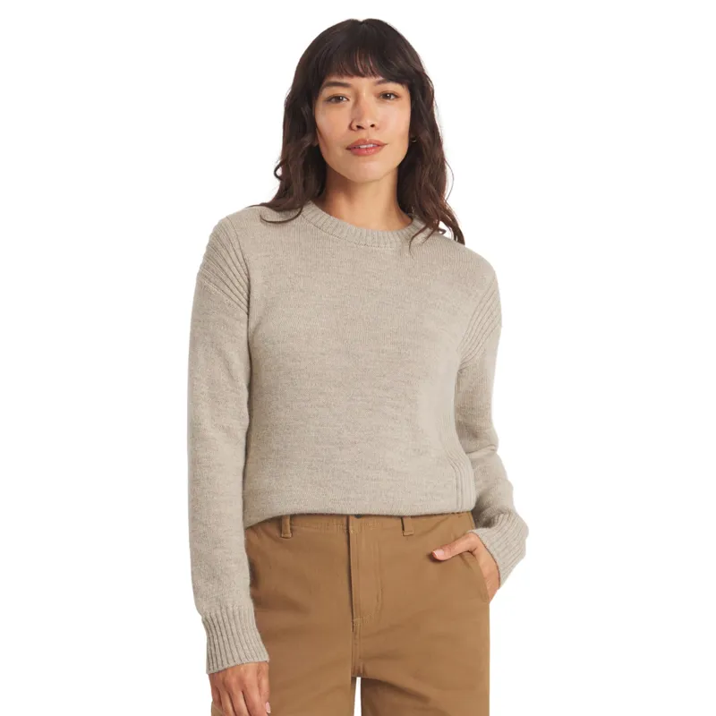 Paka Women's Original Crew in Pebble-1