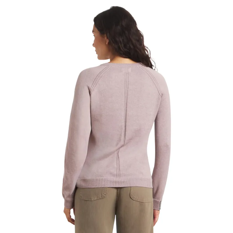 Paka Women's Ultralight Crewneck Sweater in Smoky Lavender-2