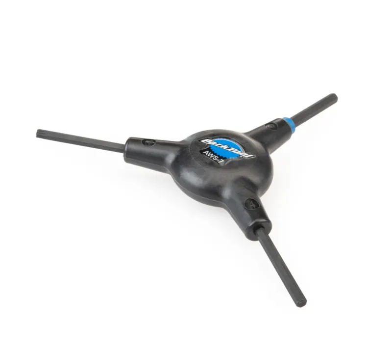 Park Tool AWS-7 Hex and Torx Compatible 3-Way Wrench 4mm/5mm/T25-1