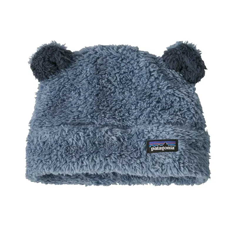 Patagonia Baby Furry Friends Fleece Hat in Utility Blue