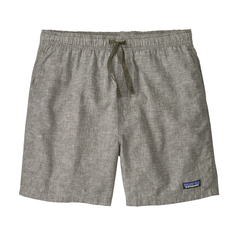 Patagonia Baggies Naturals in Chambray/Basin Green