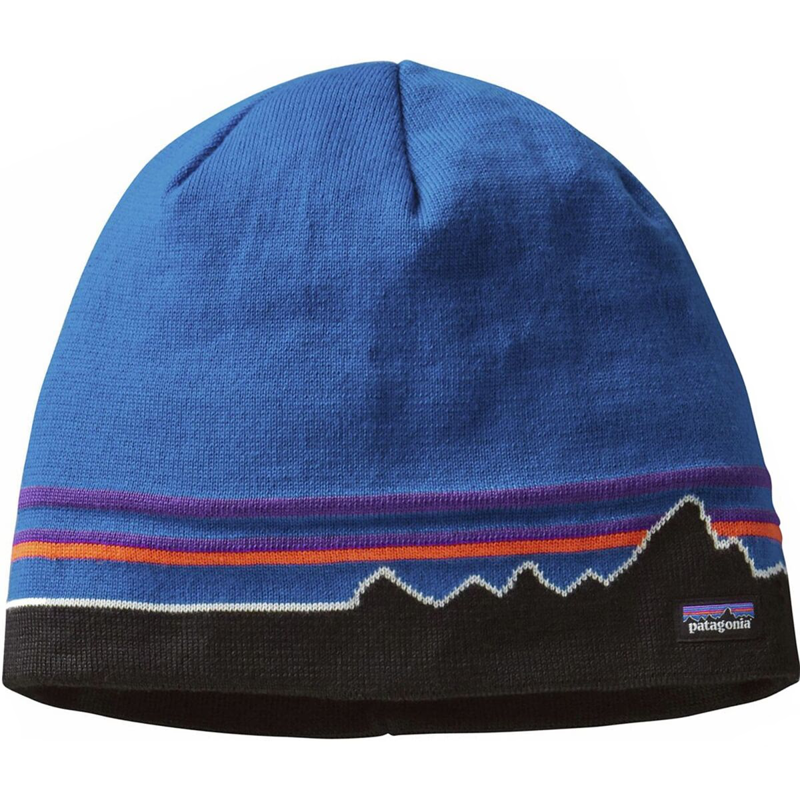 Patagonia Beanie Hat in Classic Fitz Roy/Andes Blue