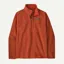 Patagonia Better Sweater 1/4-Zip Fleece in Coal Orange