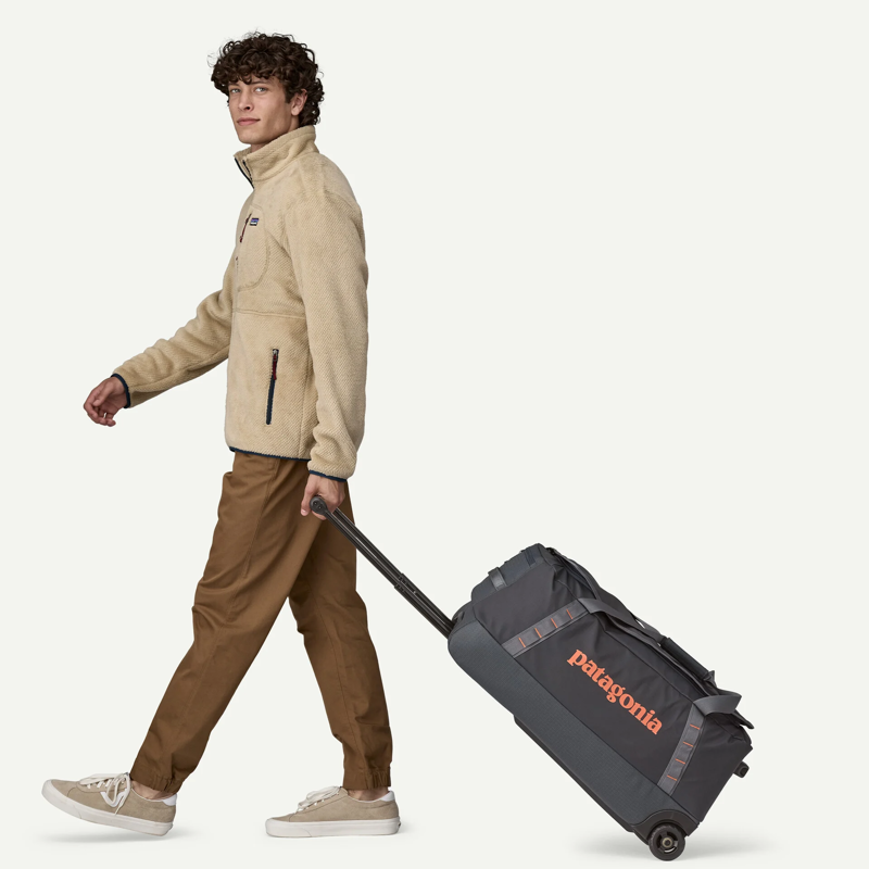 Patagonia Black Hole Wheeled Duffel 70L in Smolder Blue-2