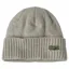 Patagonia Brodeo Beanie in OG Legacy Label/Crisp Grey
