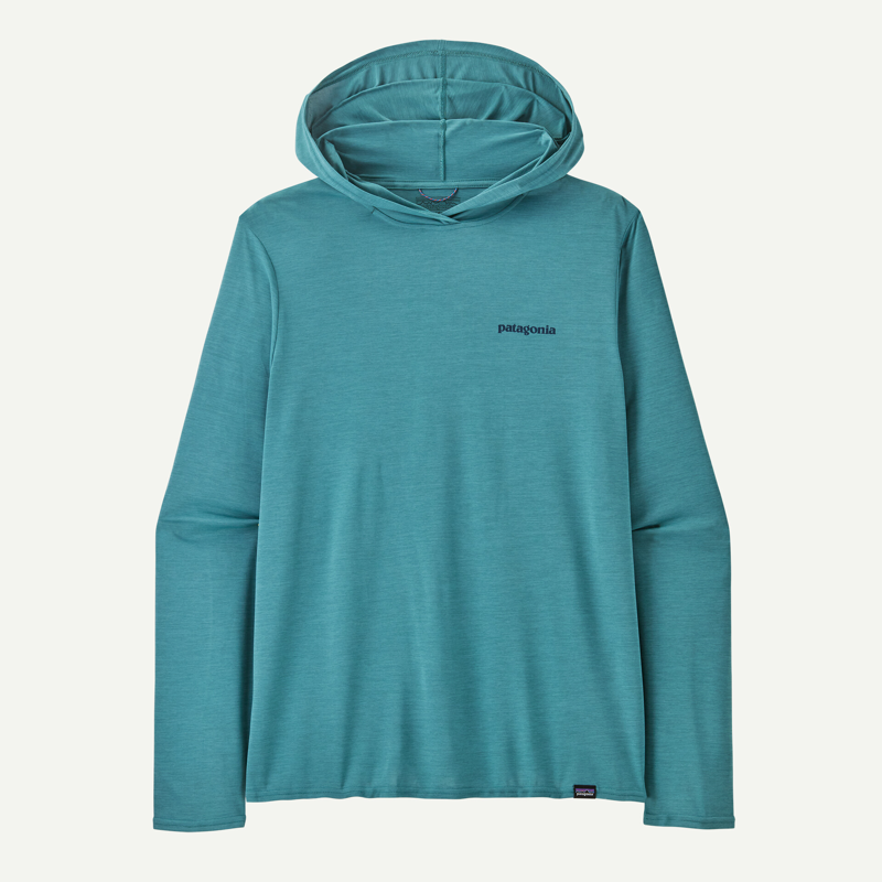 Patagonia Cap Cool Daily Graphic Hoody in Boardshort/Wetland Blue