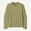 Patagonia Capilene Cool Daily LS Shirt in Gumtree Green/Light Gumtree
