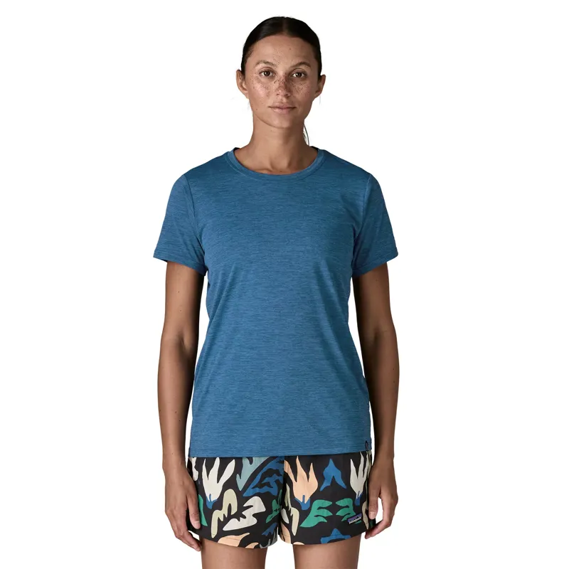 Patagonia Capilene Cool Daily Shirt in Aquatic Blue/Light Aquatic-1
