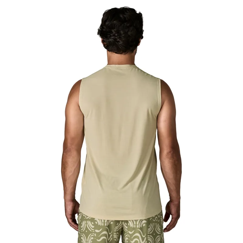 Patagonia Capilene Cool Ultra Tank Top in Pumice/Dyno White X-Dye-1