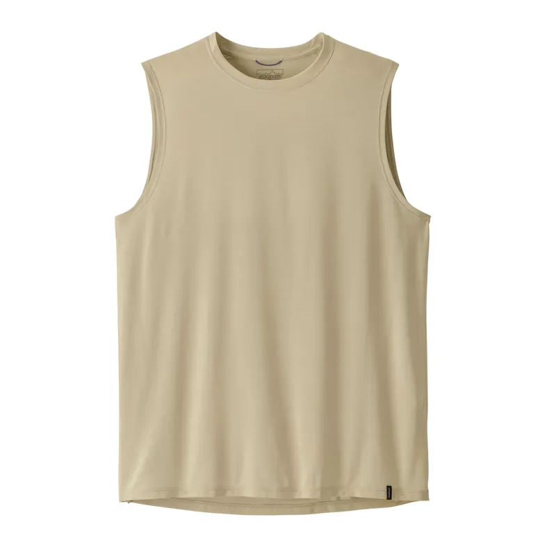 Patagonia Capilene Cool Ultra Tank Top in Pumice/Dyno White X-Dye-3