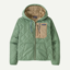 Patagonia Women's Diamond Quilted Bomber Hoody in Ellwood Green