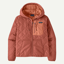 Patagonia Women's Diamond Quilted Bomber Hoody in Potters Red
