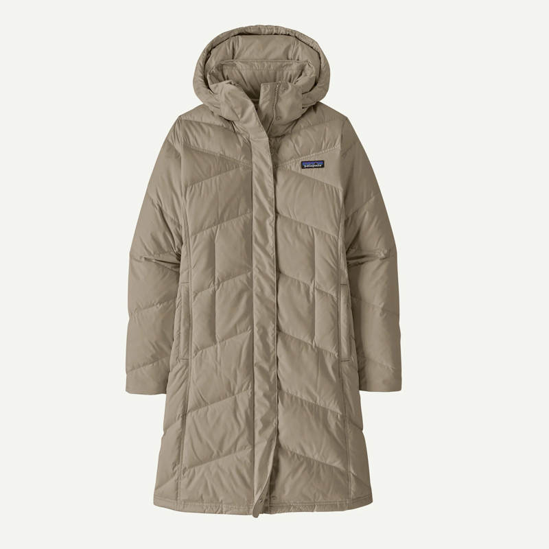 Patagonia Women's Down With It Parka in Seabird Grey