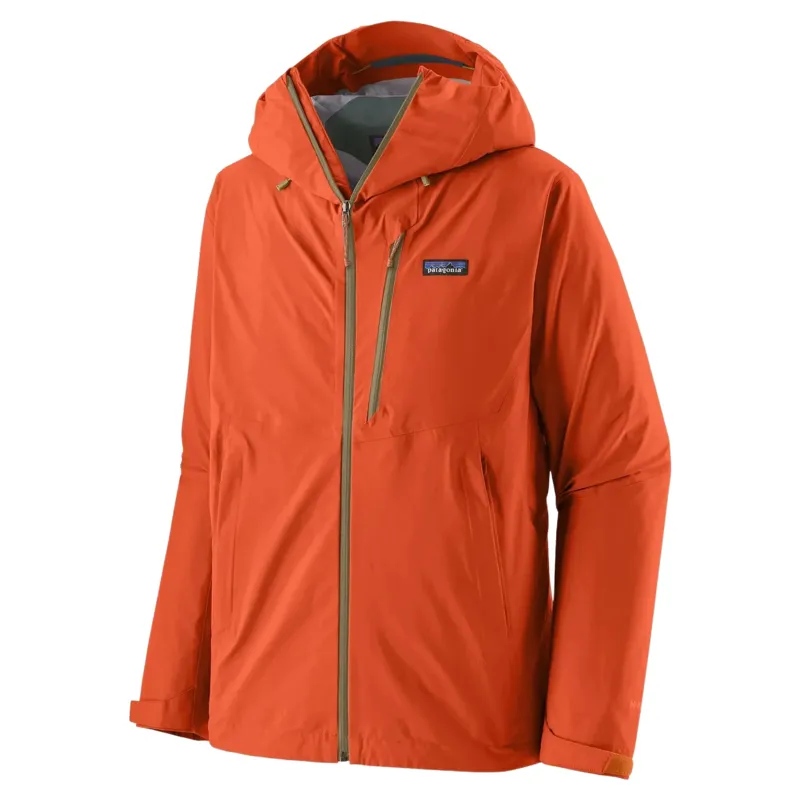 Patagonia Granite Crest Rain Jacket in Coal Orange