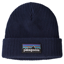 Patagonia Kids Logo Beanie in New Navy