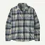 Patagonia LS Lightweight Fjord Flannel Shirt in Foggy: Virtually Blue