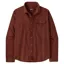 Patagonia Long-Sleeved LW Fjord Flannel Shirt Mirror Weave/Rusty Red