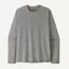 Patagonia Capilene Cool Daily LS Shirt in Feather Grey