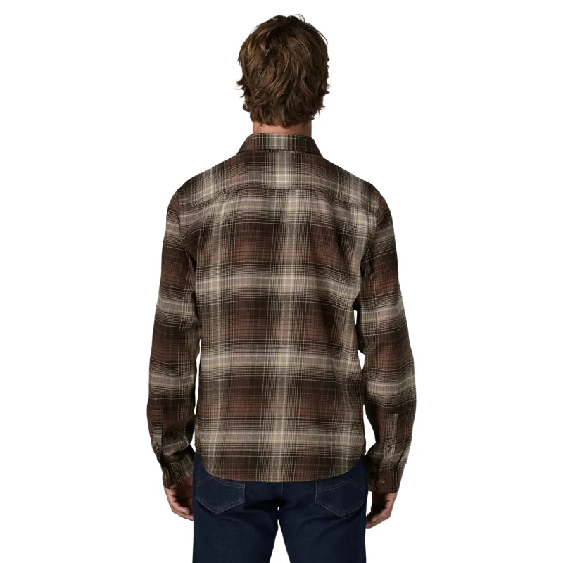 Patagonia Long-Sleeved LW Fjord Flannel Shirt Melting Ombre/Den Brown-2