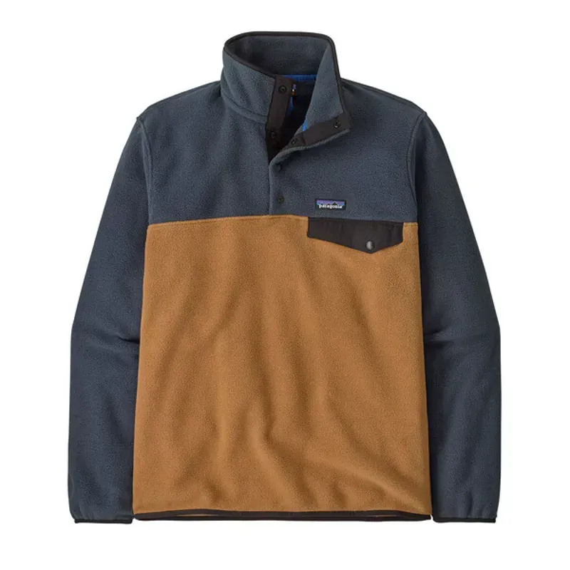 Patagonia Lightweight Synchilla Snap-T Pullover in Deer Brown