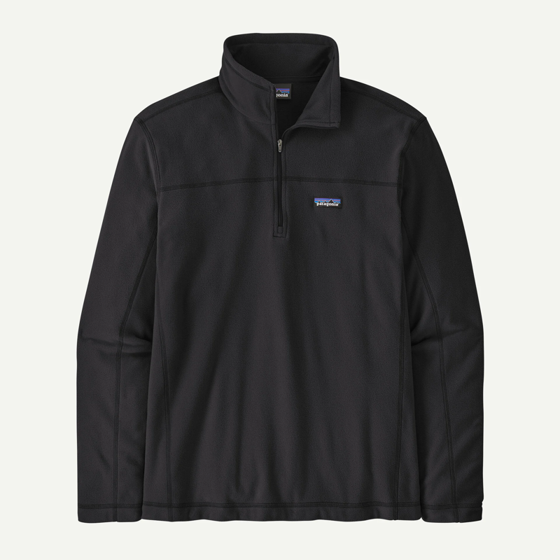Patagonia Micro D Fleece Pullover in Black