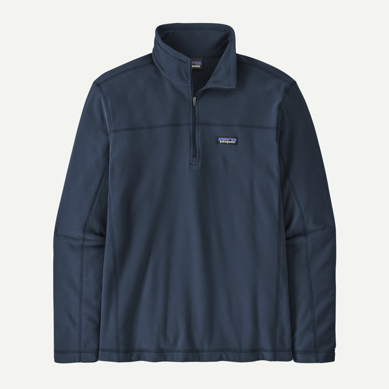 Patagonia Micro D Fleece Pullover in New Navy