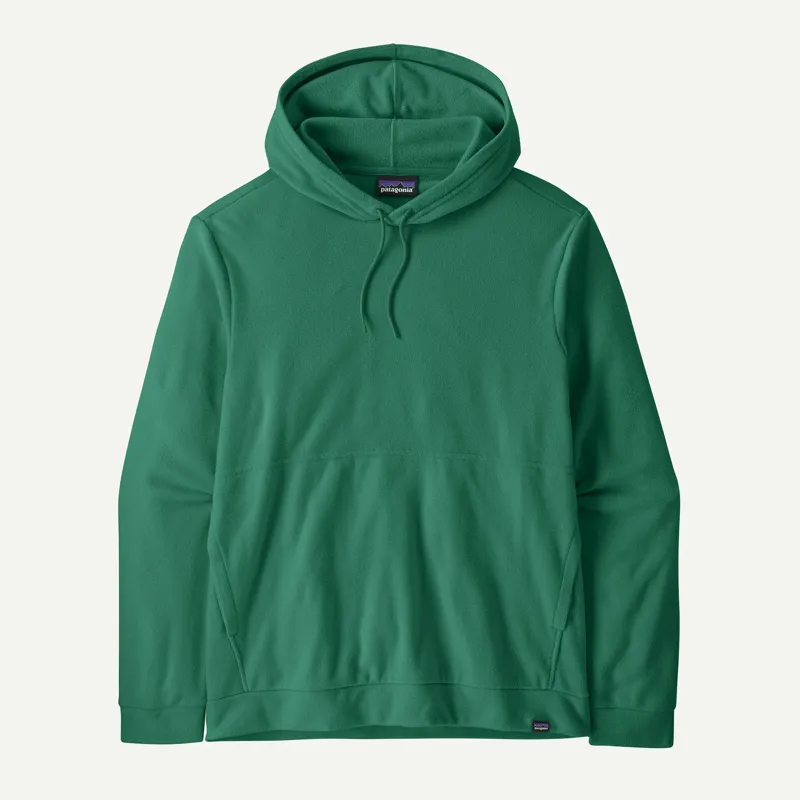 Patagonia Micro D Fleece Hoody in Gem Green