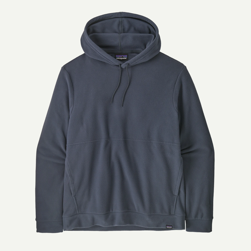 Patagonia Micro D Fleece Hoody in Smolder Blue