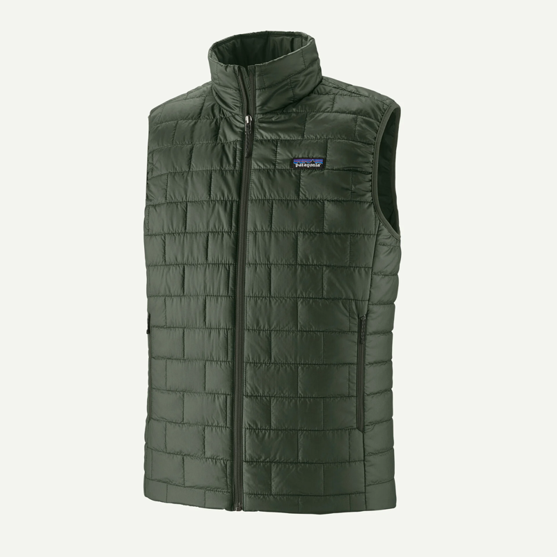 Patagonia Nano Puff Vest in Old Growth Green