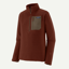 Patagonia R1 Air Fleece Zip Neck in Dried Vanilla